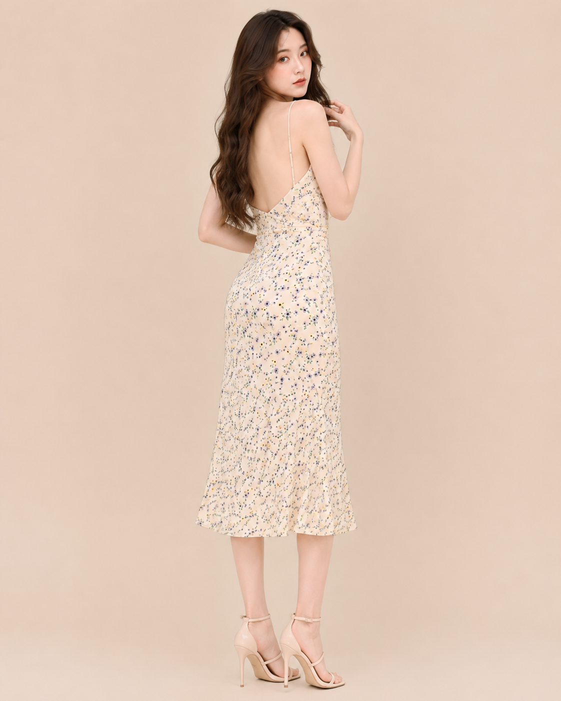 Long Floral Dress Women's Summer