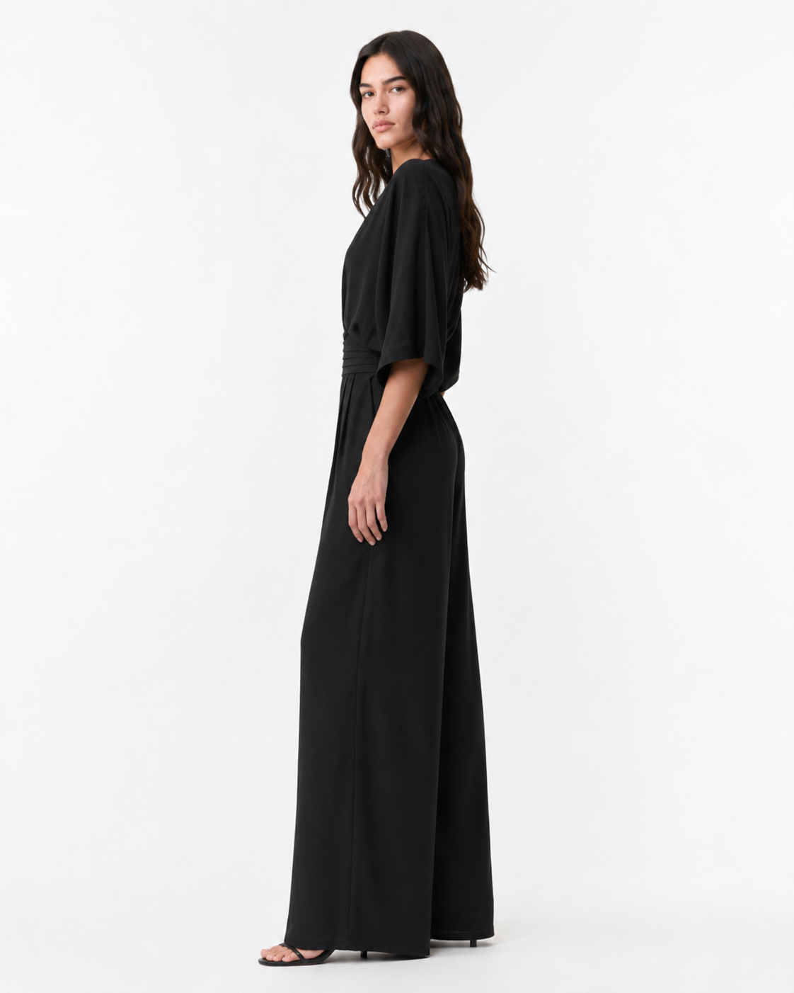 Women's Jumpsuit V-neck Solid Color Summer Trendy Fashion Short-sleeved Street Casual Jumpsuit Suit For Women Clothing