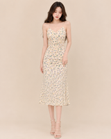 Long Floral Dress Women's Summer