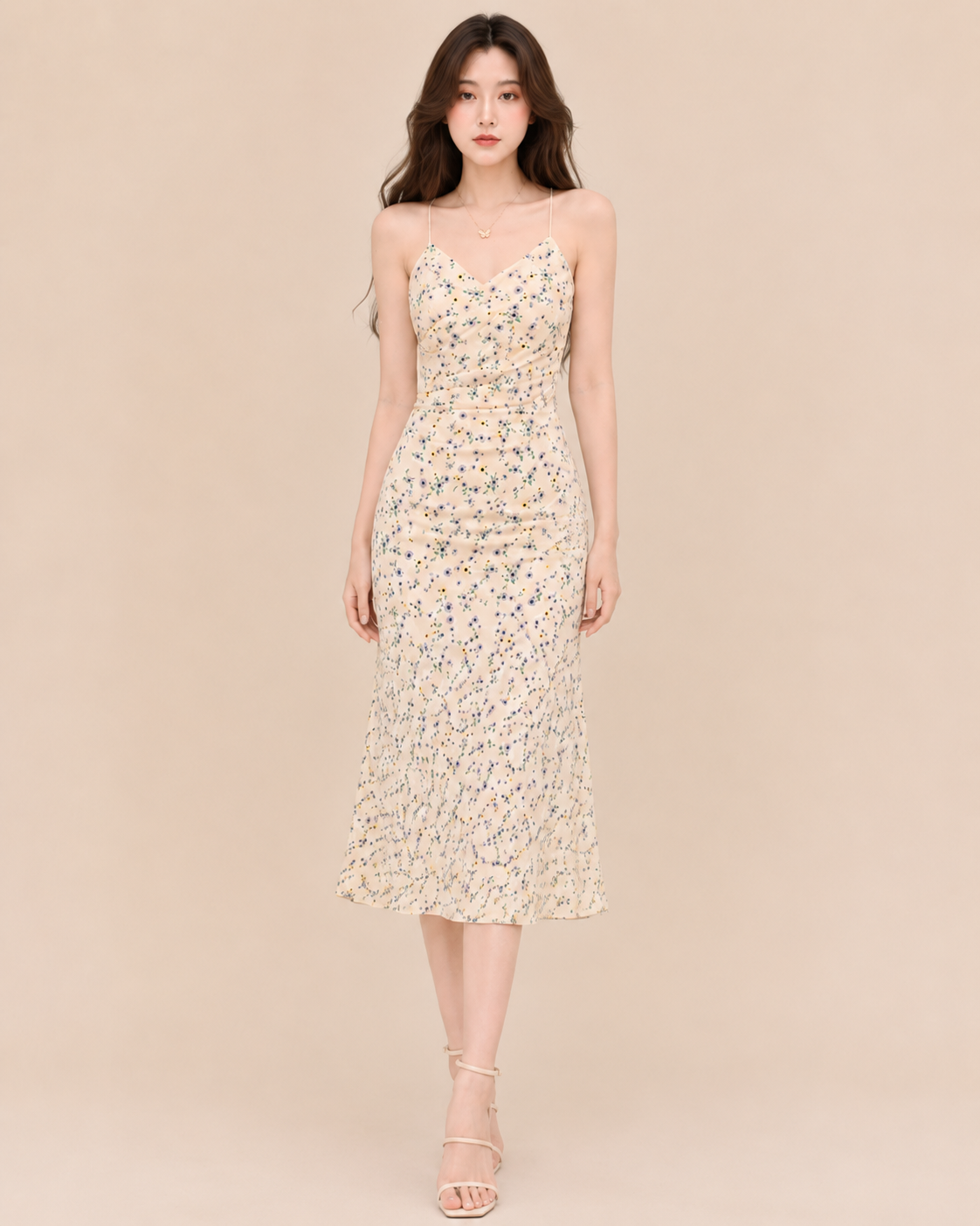 Long Floral Dress Women's Summer