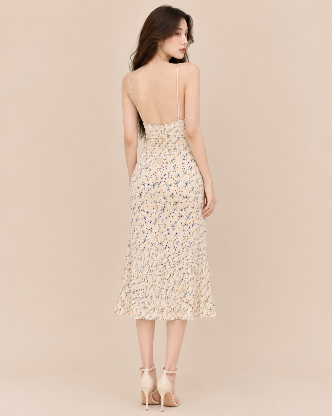 Long Floral Dress Women's Summer